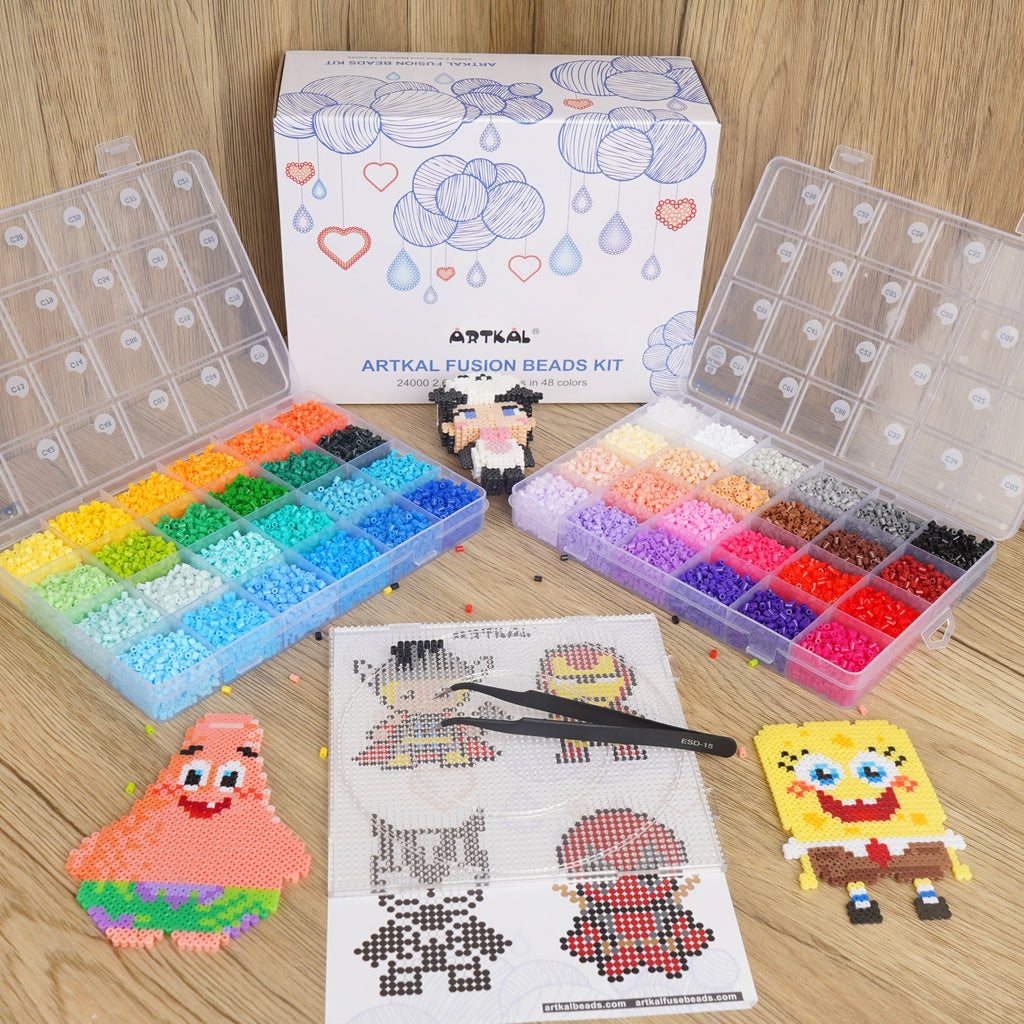 Super Pack 2.6mm - 24.000 Piezas - 48 Colores