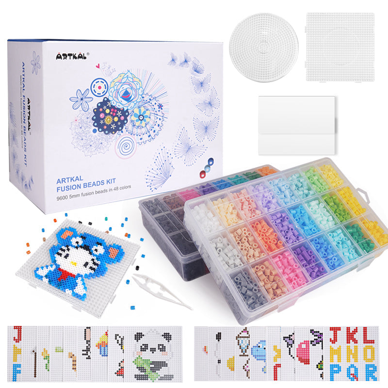 Pack 5mm - 9.600 Piezas - 48 Colores