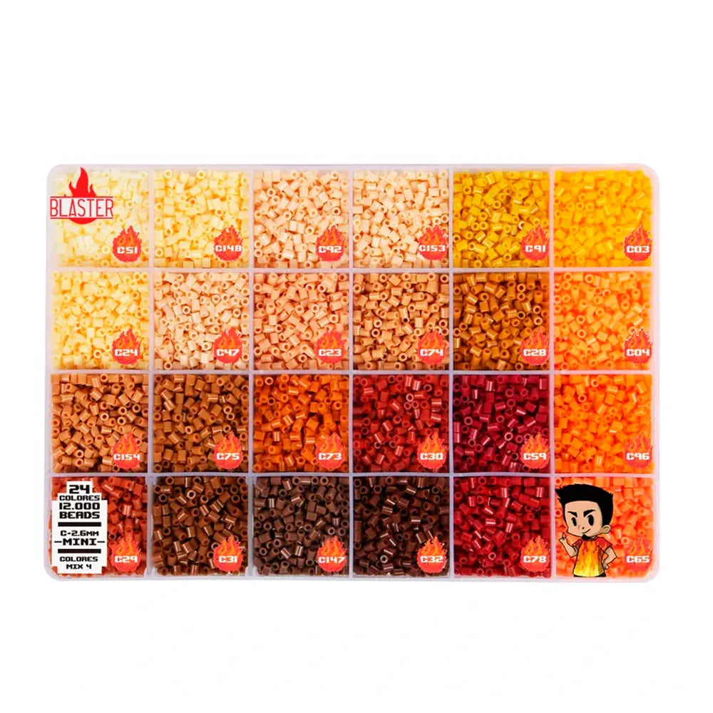 Caja Organizadora 24 Espacios - 12.000 Beads MINI 2.6mm